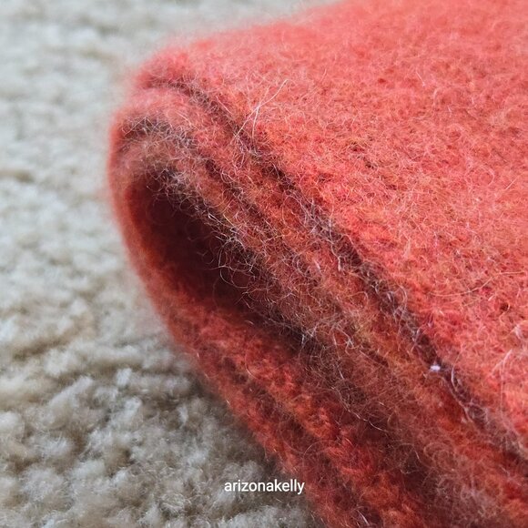 NWOT Tahari Cashmere in Heather Orange Pink - Picture 13 of 16